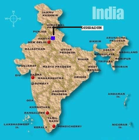 MAP OF INDIA